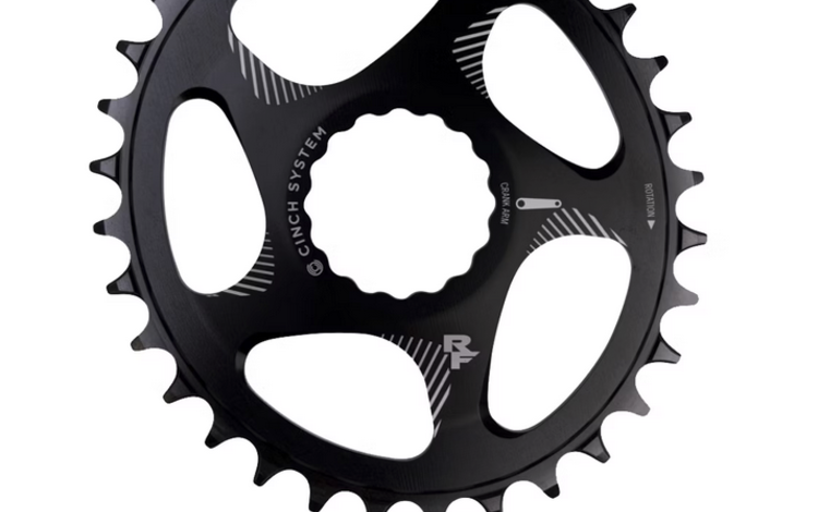 RaceFace RaceFace Narrow Wide Oval Chainring: Direct Mount CINCH, 30t, Black