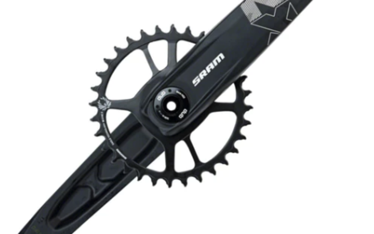 SRAM SRAM NX Eagle Boost Crankset - 175mm, 12-Speed, 32t, Direct Mount, DUB Spindle Interface, Black