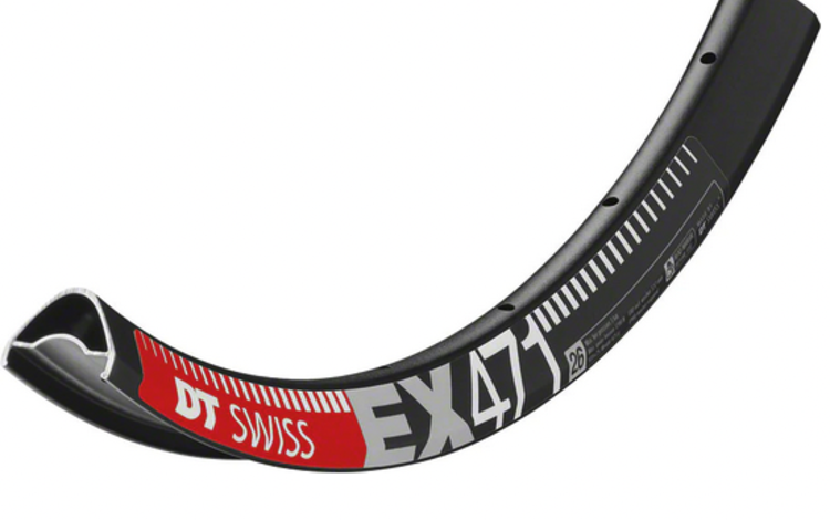 DT Swiss DT Swiss EX 471 Rim - 26", Disc, Black, 32H