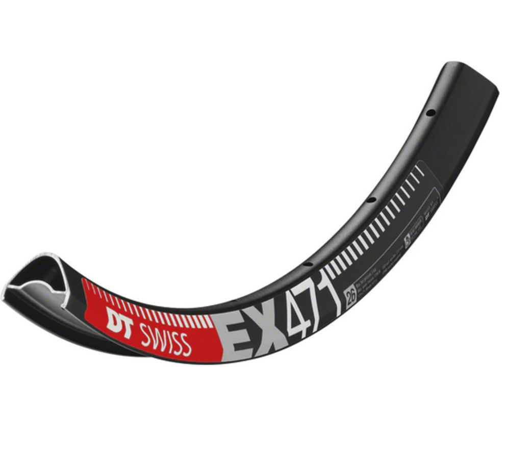 DT Swiss DT Swiss EX 471 Rim - 26", Disc, Black, 32H