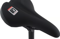 WTB WTB Comfort Saddle - Steel, Black, Wide