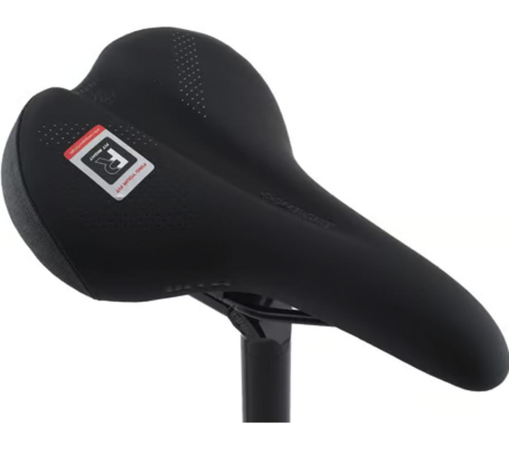 WTB WTB Comfort Saddle - Steel, Black, Wide