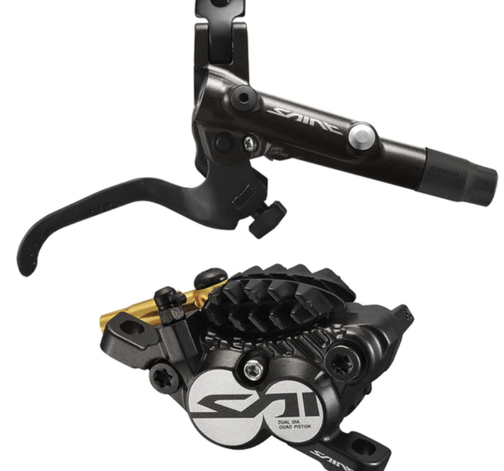 Shimano DISC BRAKE ASSEMBLED SET/J-kit, SAINT, BL-M820-B(R)