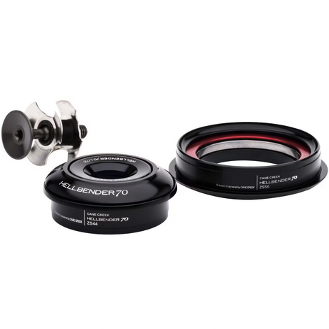 Cane Creek Jeu de Direction - Hellbender 70 Mid-Range - Tapered - IS41/28.6 | IS52/40 - rouge Cane Creek Jeu de Direction - Hellbender 70 Mid-Range - Tapered - IS41/28.6 | IS52/40 - rouge