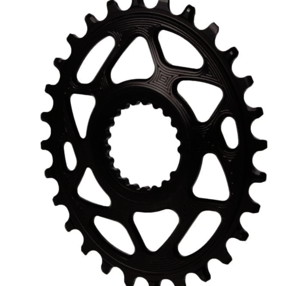 Absolute Black XTR M9100 Oval Chainring, 34T - Black