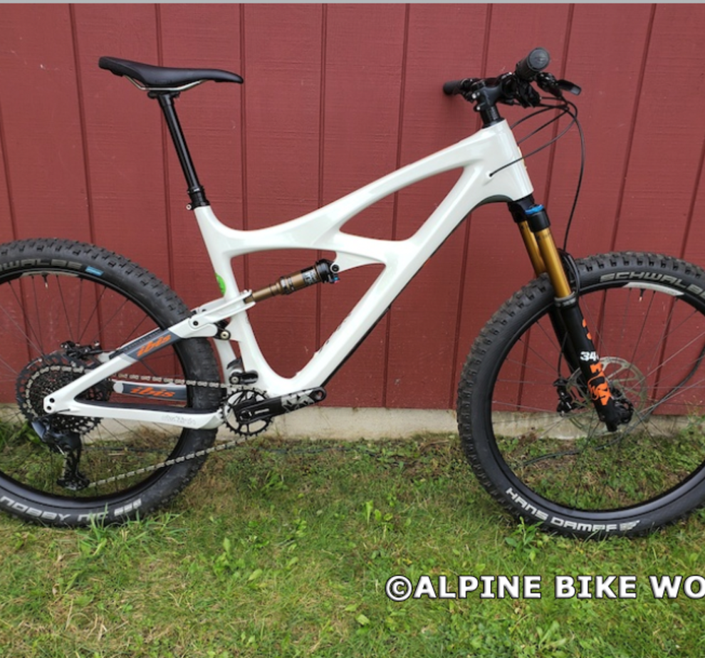 Pre owned Ibis Mojo 4 Size 4 XL Grey NGX Alpine Bike Works