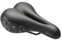 Terry Terry Cite X Gel Saddle - Steel Black/Flower Women's