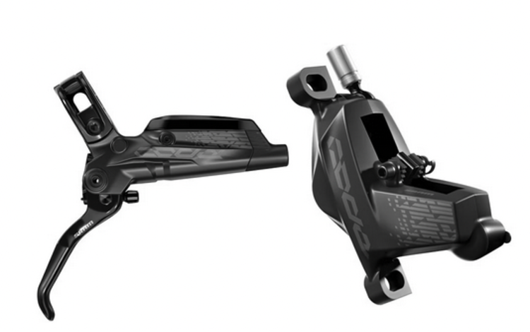 SRAM SRAM Code R Disc Brake Rear 1800mm Hose Black, With Rotor
