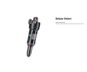 New Rock Shox Deluxe Select 185 x 52.5 mm Trunnion - Alpine New Rock Shox Deluxe Select 185 x 52.5 mm Trunnion - Alpine