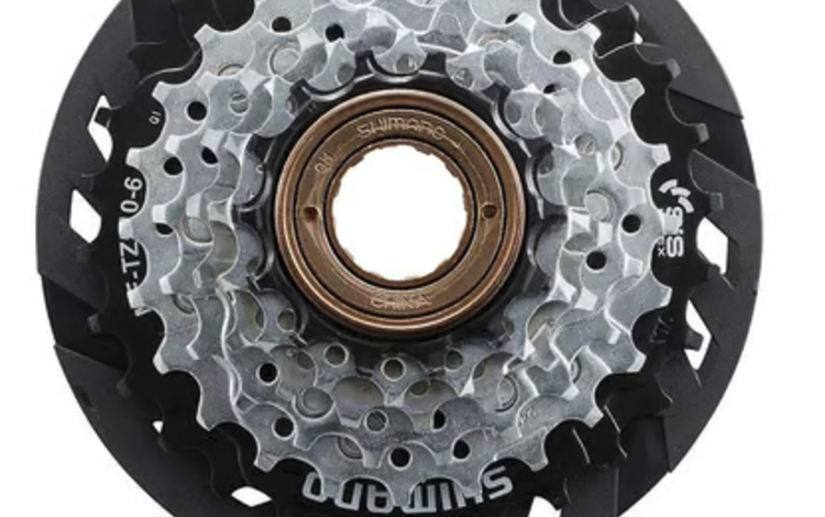 Shimano MULTIPLE FREEWHEEL SPROCKET, MF-TZ510 14-28T, 6-SPEED, 14-16-18-21-24-28T, W/SPOKE PROTECTOR