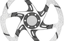 TRP TRP-42 Disc Brake Rotor - 203mm, 6-Bolt, 2.3mm Thick, Silver/Black