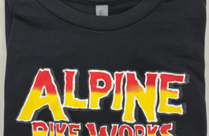 Alpine Bike Works ABW T-Shirt: Playing Bikes