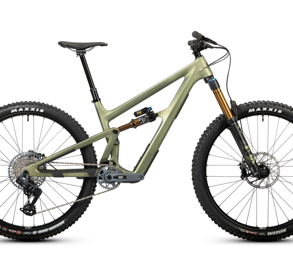 Ibis Ripmo MD Olive FS Float X Deore 165mm Kit, 140-170 KS Vantage post, Hi Fi bar, 40mm BFD, Send 29" AL MS wheelset