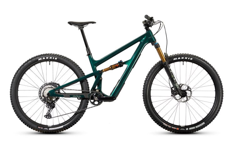 Ibis Ripley XM Green FS Float SLX 170mm Kit, 185mm Bike Yoke Revive post, 35mm Hi Fi bar, 50mm BLK BRDSend 29" AL MS wheelset