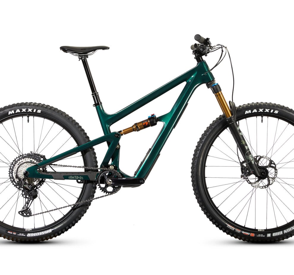 Ibis Ripley XM Green FS Float SLX 170mm Kit, 185mm Bike Yoke Revive post, 35mm Hi Fi bar, 50mm BLK BRDSend 29" AL MS wheelset