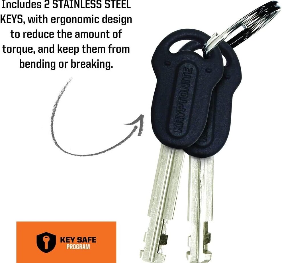 Kryptonite KRY Chain Keeper 785 Integrated Chain 33.5" (85cm) Black