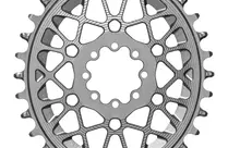 Absolute Black Oval SRAM T-Type DM 8-Hole Boost Chainring, 30T, Blk