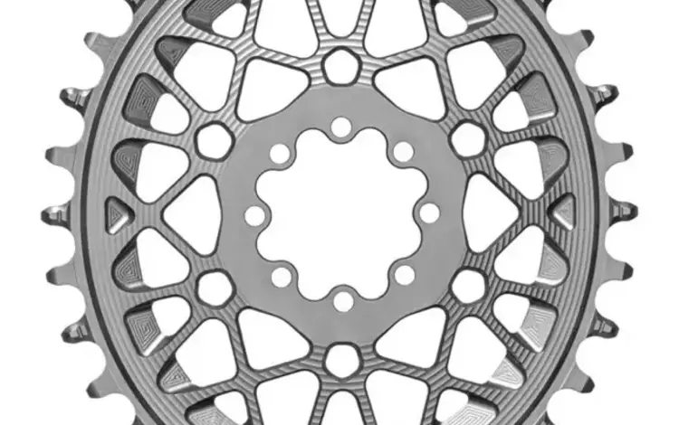 Absolute Black Oval SRAM T-Type DM 8-Hole Boost Chainring, 30T, Blk