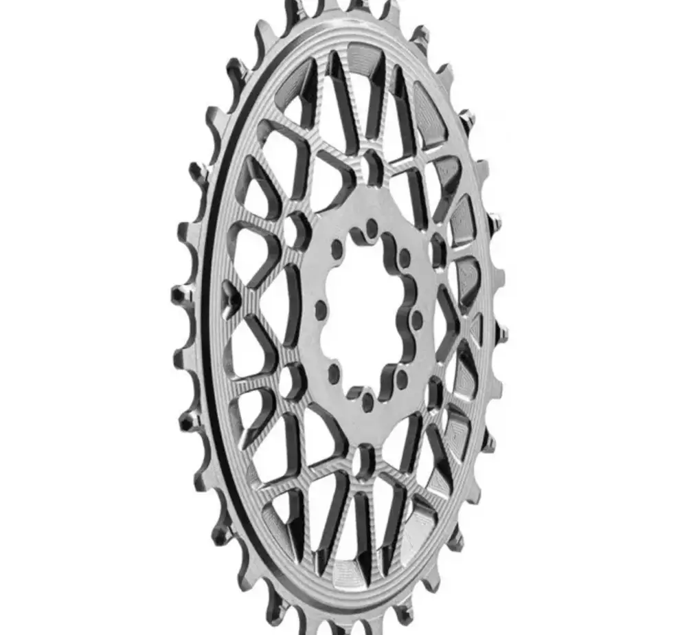 Absolute Black Oval SRAM T-Type DM 8-Hole Boost Chainring, 30T, Blk