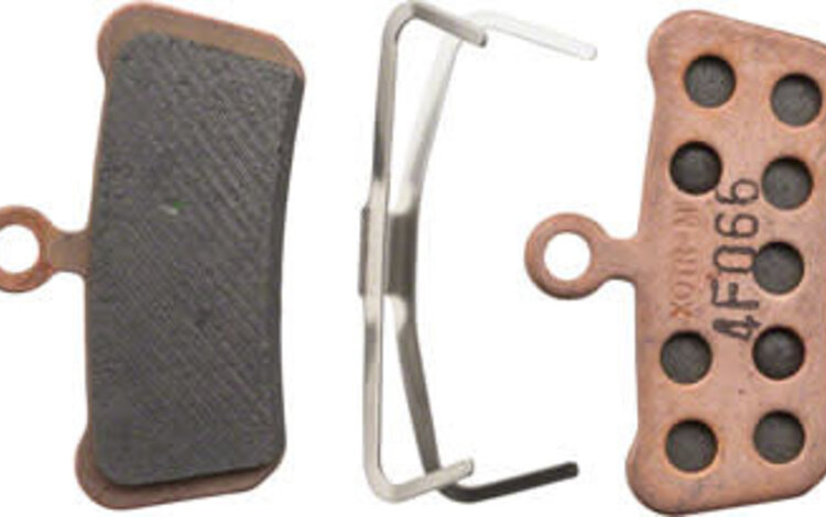 SRAM SRAM Disc Brake Pads (1 Pair)  - Sintered Compound, Steel Backed, Powerful, For Trail, Guide, and G2