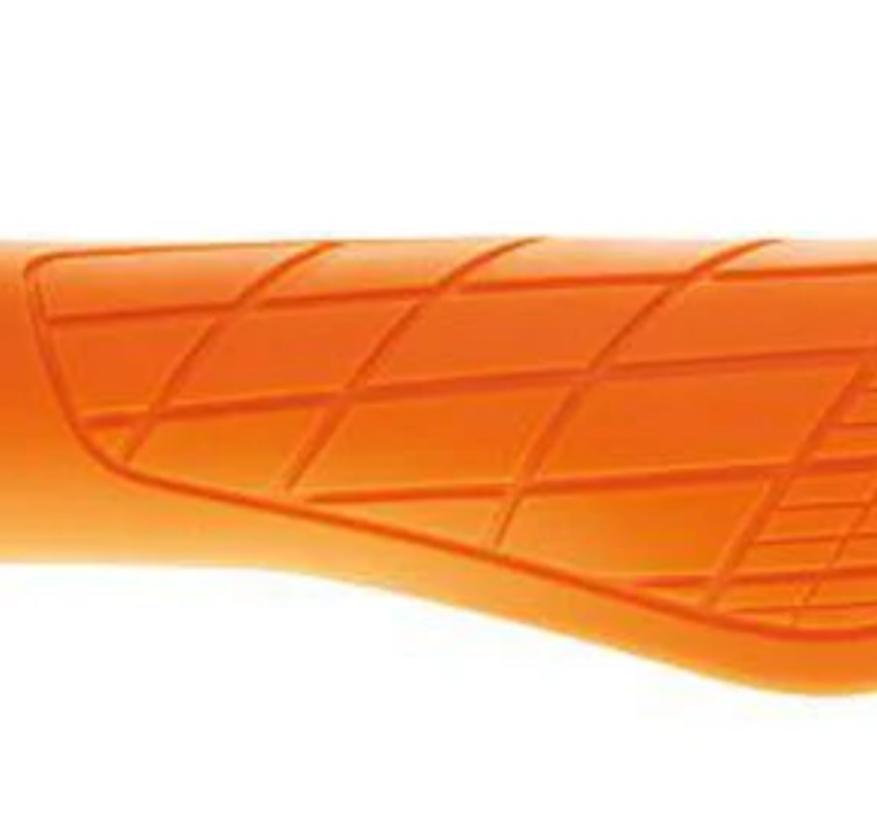 Ergon Ergon GA3 Grips - Juicy Orange, Lock-On, Large