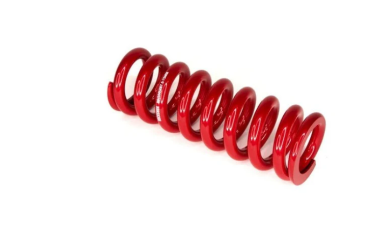 RockShox RockShox Metric Coil Spring - 174mm Length, 67.5 - 75mm Travel, 400 lb, Electric Red