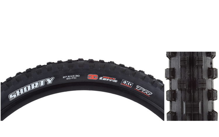 Maxxis MAXXIS Shorty 27.5x2.3 Black 3C TR
