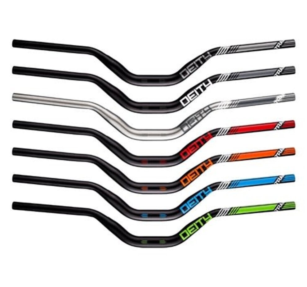 Deity Deity Highside 760 Riser Bar (31.8 clamp) 80mm rise /760mm length, Stealth