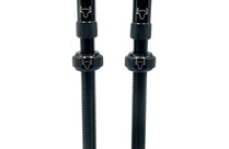 Hold Fast Cycling Hold Fast Tubeless Valve Stem, 65mm (Pair) - Black