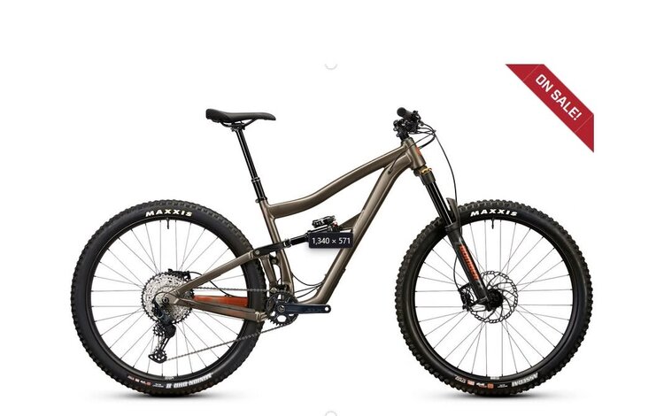 Ibis Ibis Ripmo AF - LG/Size 4 - Bronze - Deore - 29" AL Wheelset