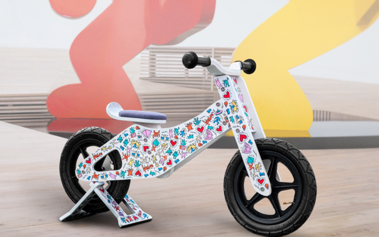 Affinity Push Bike Keith Haring- Colorful Multi 2