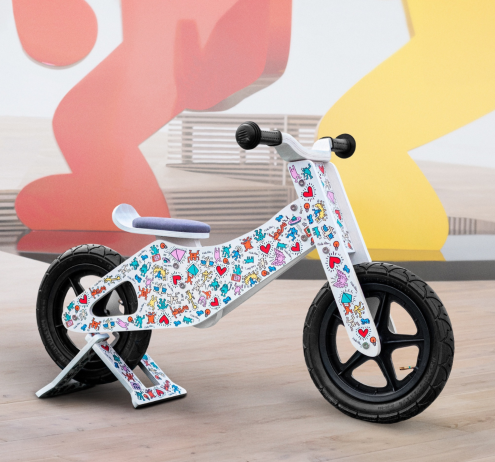 Affinity Push Bike Keith Haring- Colorful Multi 2