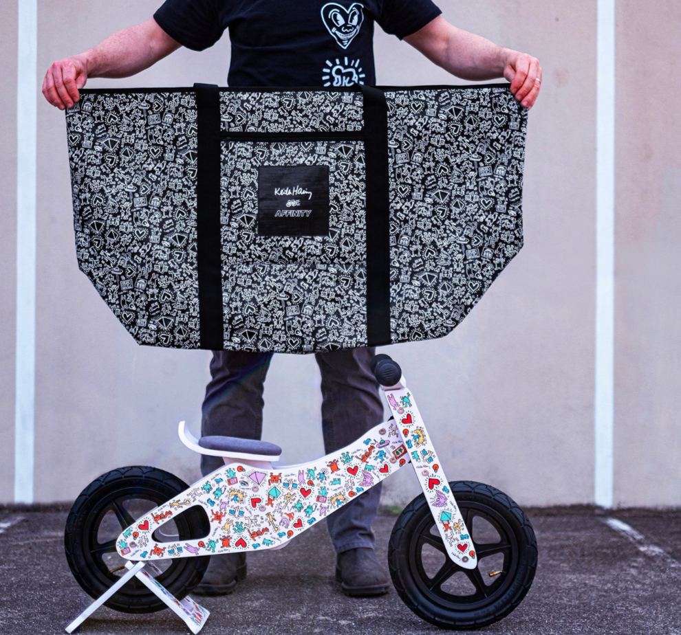 Affinity Push Bike Keith Haring- Colorful Multi 2