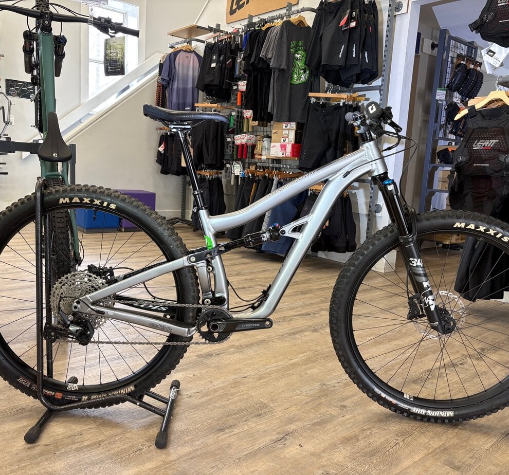 Ibis Pre-Owned Ripley AF Size 2/MD Grey PS DPS Deore 170 Kit, 170mm KS Rage, 40mm BFD, S35 29" AL MS wheelset