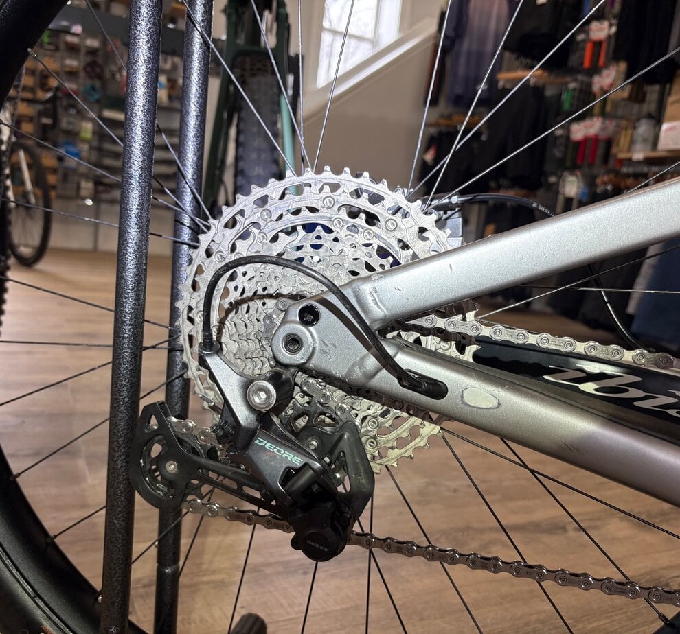 Ibis Pre-Owned Ripley AF Size 2/MD Grey PS DPS Deore 170 Kit, 170mm KS Rage, 40mm BFD, S35 29" AL MS wheelset