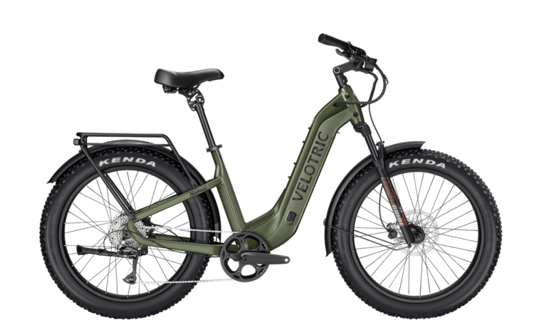 Velotric Nomad 2 E-bike Step-Thru Olive Regular