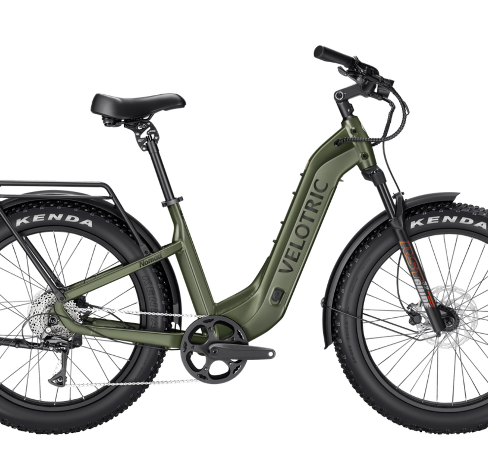 Velotric Nomad 2 E-bike Step-Thru Olive Regular