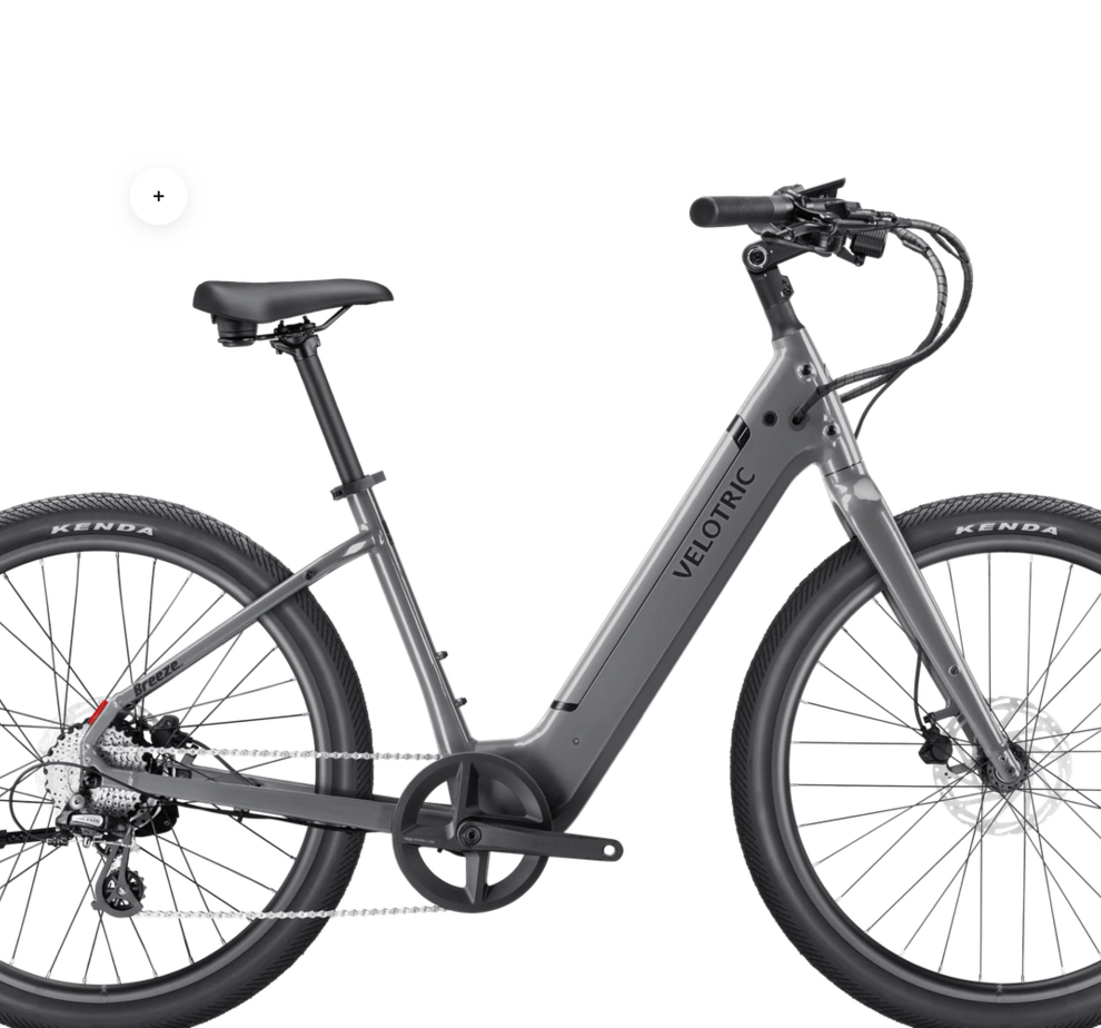 Velotric Velotric Breeze 1 Slate Grey- Regular w/ Fenders and Rear Rack