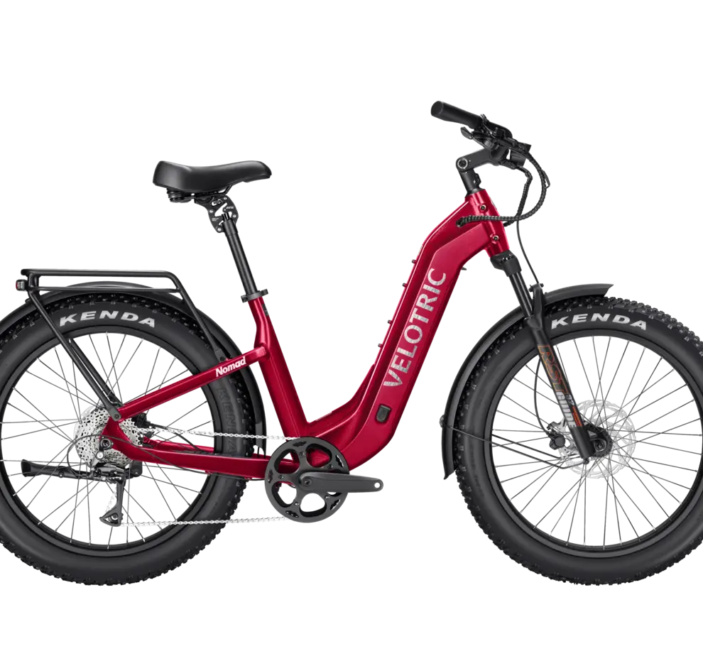 Velotric Pre-owned-Nomad 2 E-bike Step-Thru Cranberry  Regular