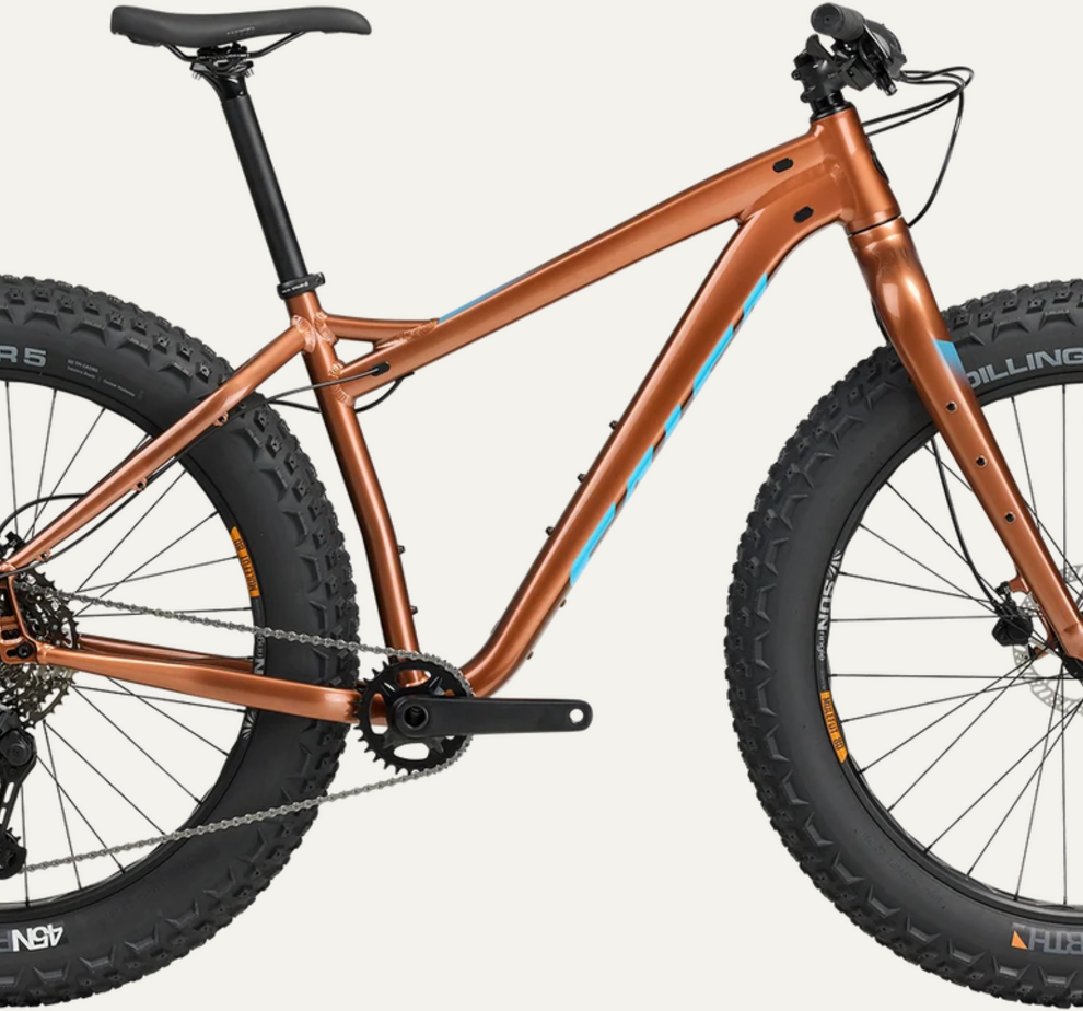 Salsa Salsa Heyday! Cues Fat Tire Bike - 26", Aluminum, Bronze, Large