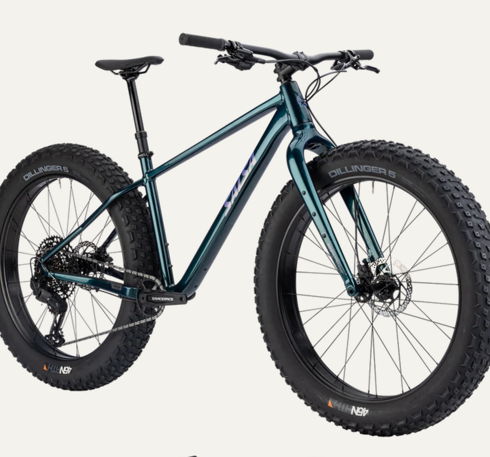 Salsa Salsa Beargrease Eagle 70 - 27.5", Aluminum, Deep Sea Teal, Large