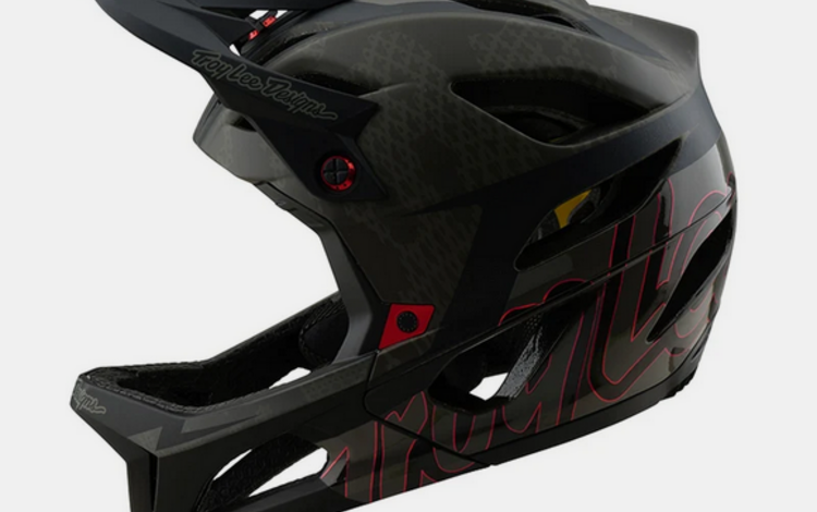Troy Lee Designs STAGE HELMET; NEAUWAVE CAMO MD/LG