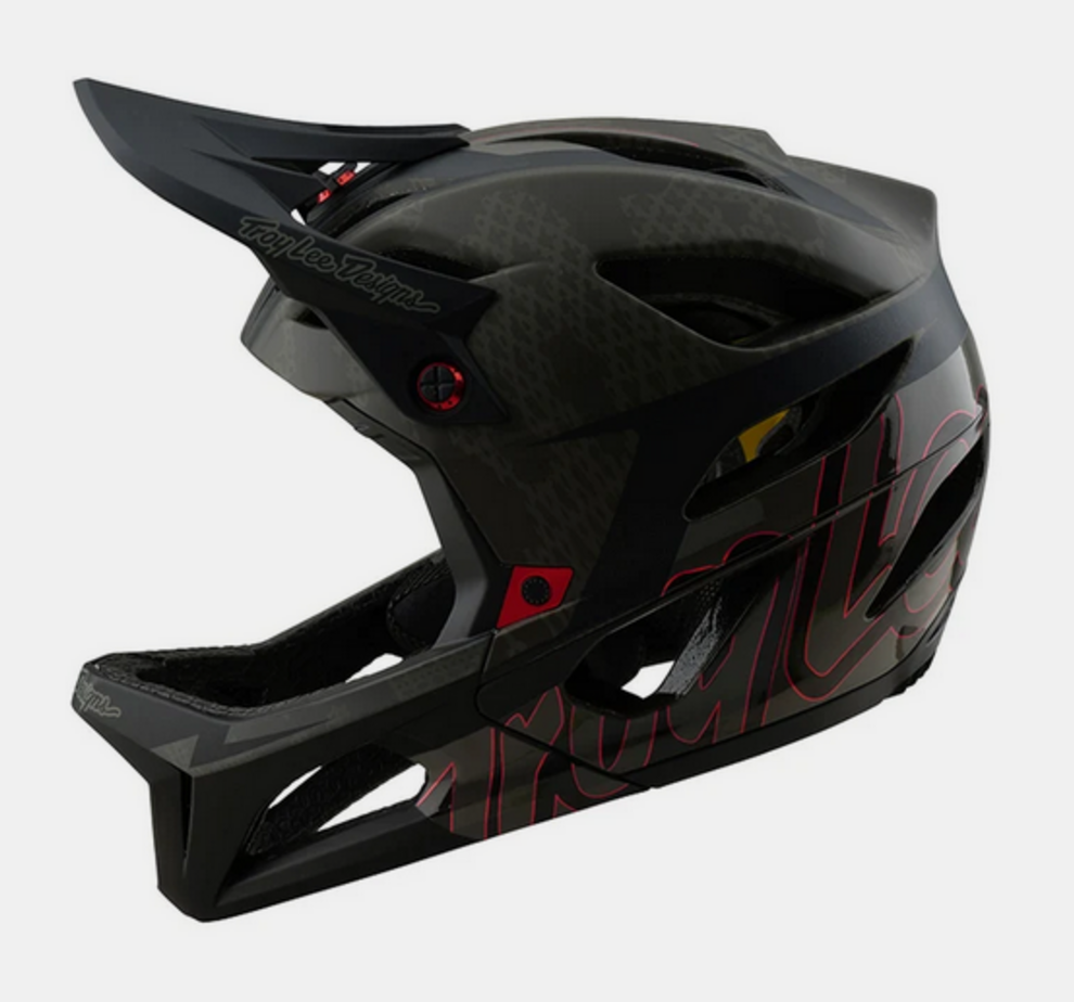 Troy Lee Designs STAGE HELMET; NEAUWAVE CAMO MD/LG