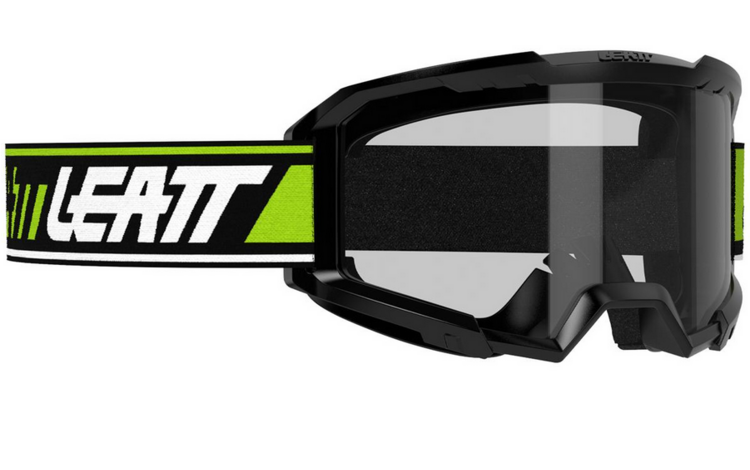 Leatt Goggle Vizion 2.5 Black/Neon Yellow Clear 90 VLT