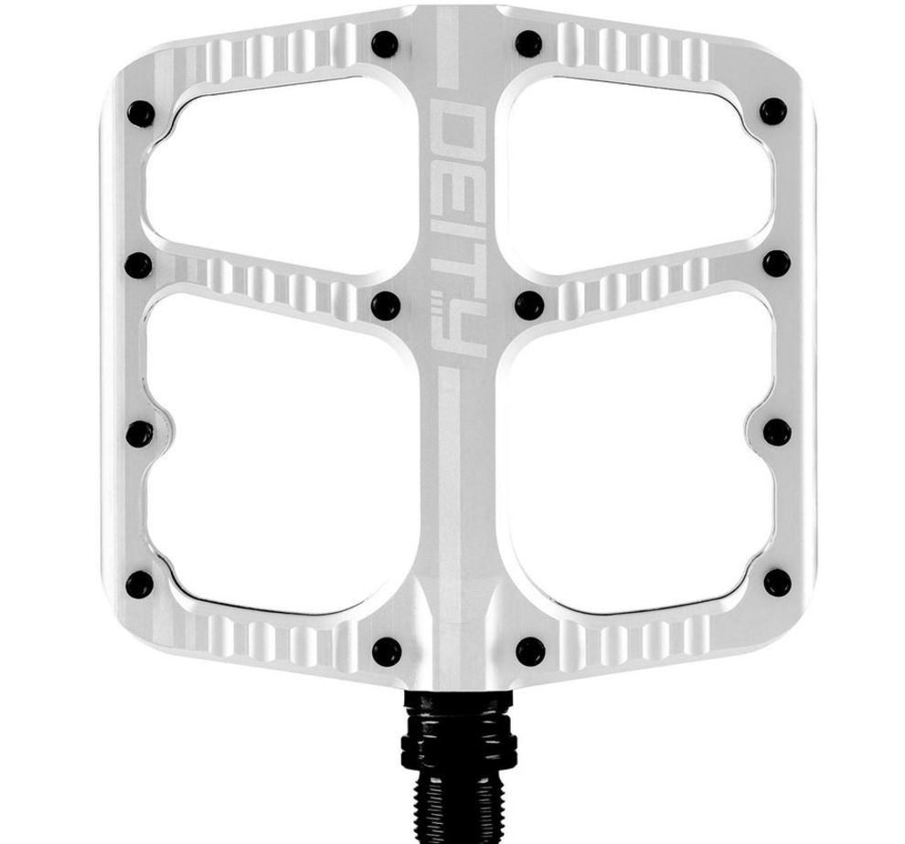 Deity FLAT TRAK PEDALS - SILVER