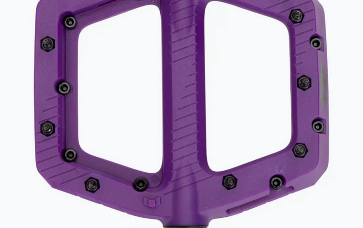 RaceFace Chester Pedals - Platform, Composite, 9/16", Large, Purple