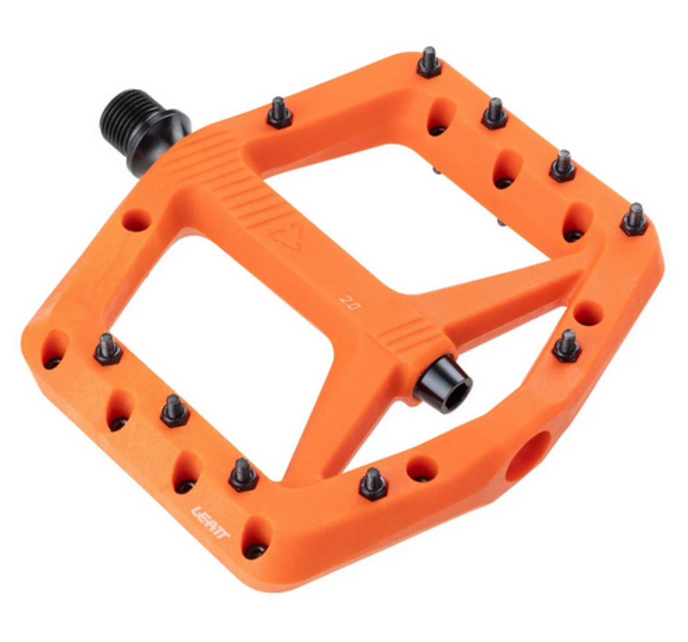 Leatt Pedals Composite AllMtn 2.0 Flat #Wide Orange