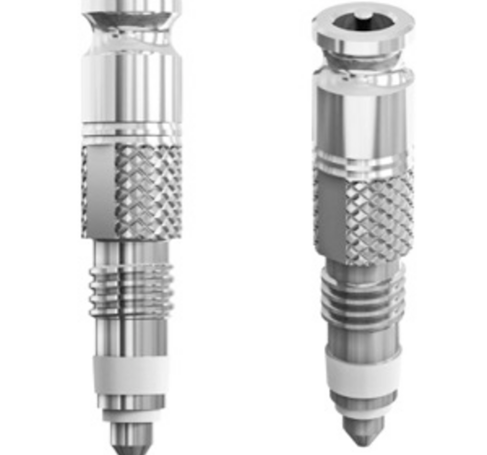 Clik Clik Valve Core Set, Presta, Pair, Silver