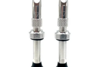 Hold Fast Cycling Tubeless Valve Stem, 42mm (Pair) - Silver