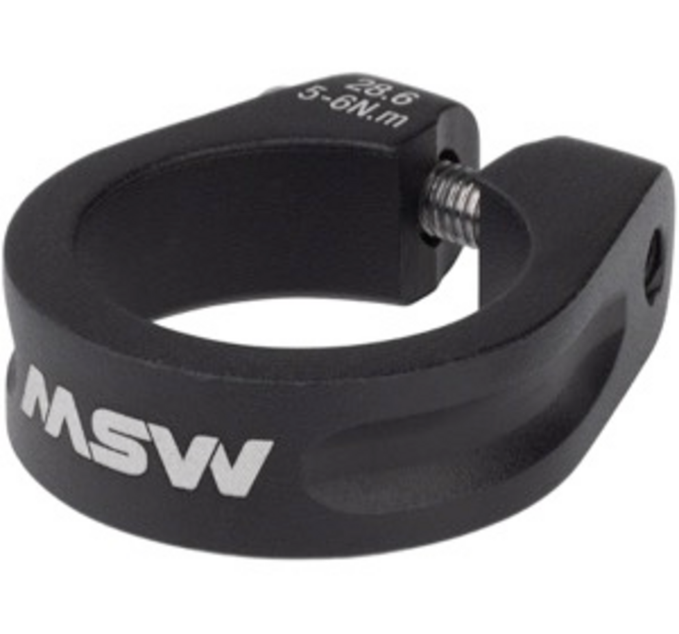 MSW MSW Seatpost Clamp - 34.9mm, Black